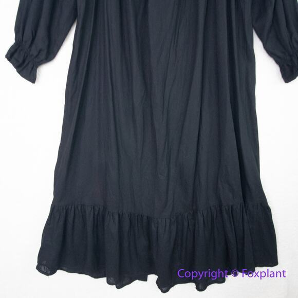 New! Eloquii black Linen Maxi Day Dress,‎ size 14/16 - Picture 13 of 16